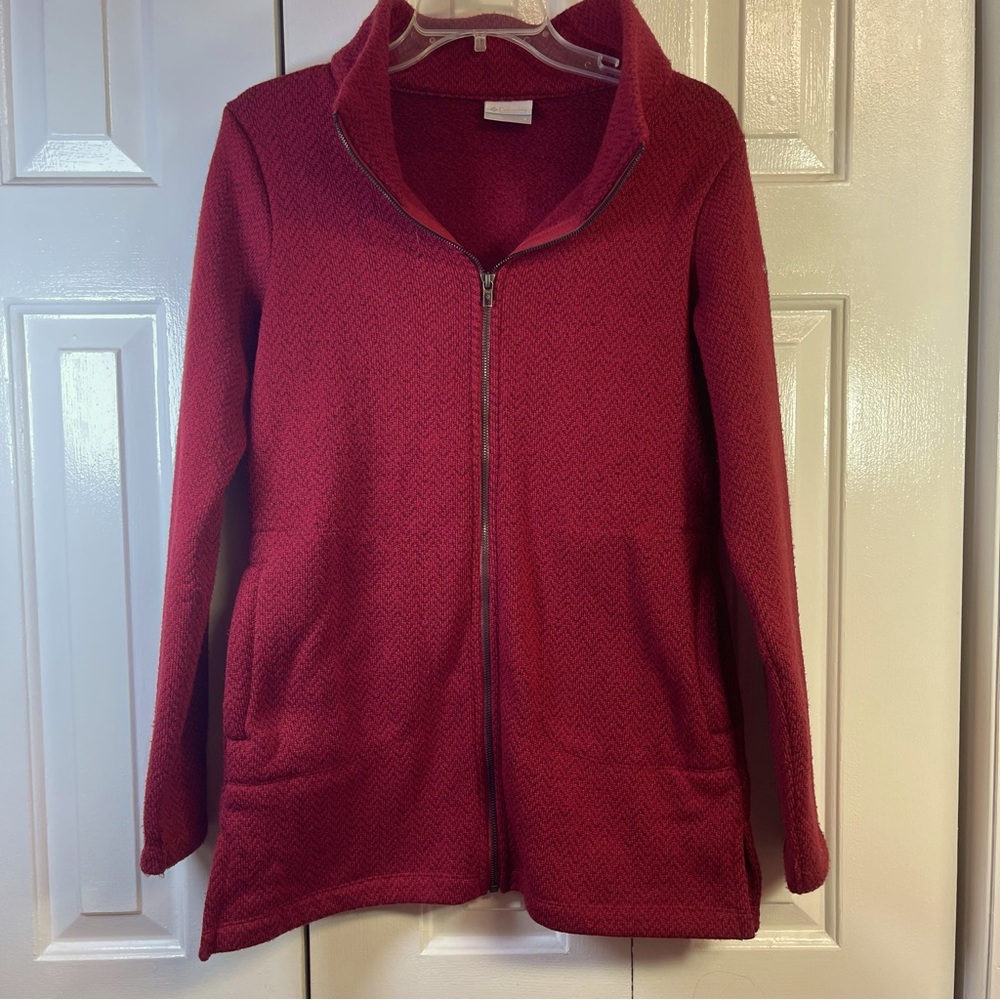 Columbia‎ Burgundy Jacket Size Small P10